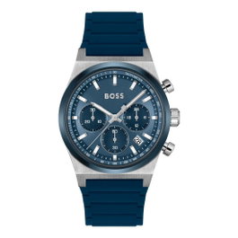 Boss 1514243 avec bracelet bleu et cadran bleu