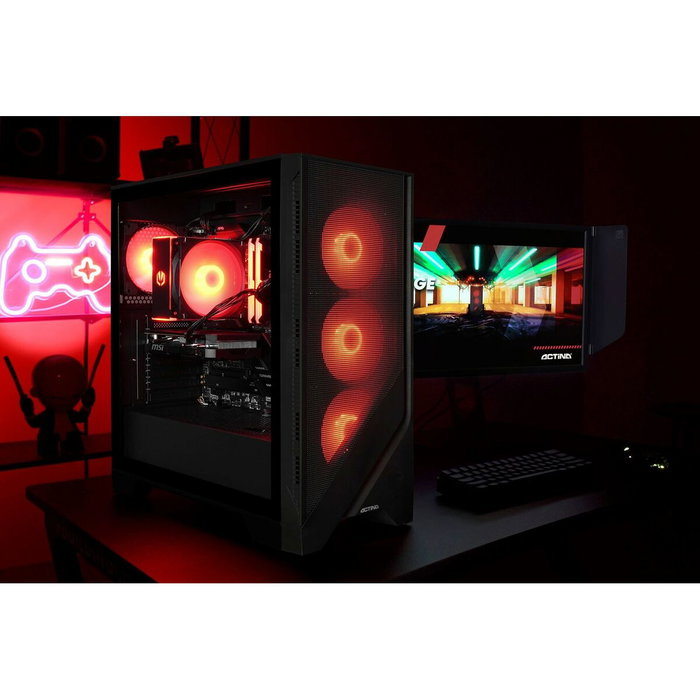 PC de bureau Actina 5901443406099 AMD RYZEN™ 5 7500F 32 GB RAM 1 TB SSD AMD Radeon RX 7700 xt PC de bureau Actina 5901443406099 AMD RYZEN™ 5 7500F 32 GB RAM 1 TB SSD AMD Radeon RX 7700 xt
