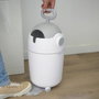 Thermobaby Poubelle à couches sans recharge spécifique - Blanc