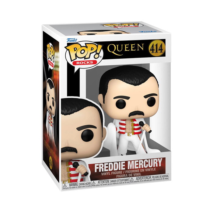 Funko Pop! Freddie Mercury avec Cape - Queen - Figure Vinyle Collection 9.5 cm