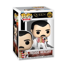 Funko Pop! Freddie Mercury avec Cape - Queen - Figure Vinyle Collection 9.5 cm