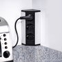 Emuca Multiconnecteur V Dock Anodisé mat