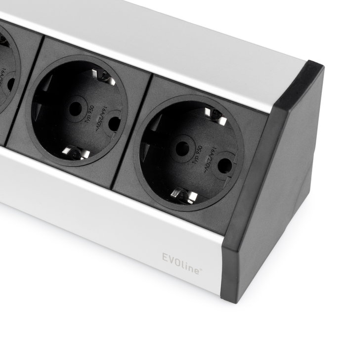 Emuca Multiconnecteur V Dock Anodisé mat Emuca Multiconnecteur V Dock Anodisé mat