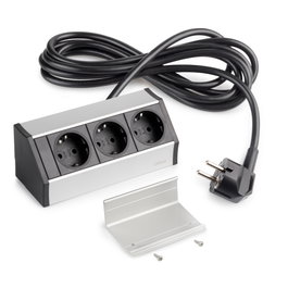 Emuca Multiconnecteur V Dock Anodisé mat