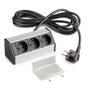 Emuca Multiconnecteur V Dock Anodisé mat