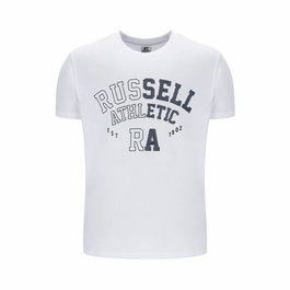 T-shirt à manches courtes homme Russell Athletic AMT A40071 Blanc