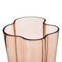 BigBuy Home Vase Marron Verre 15,5 x 15 x 30 cm