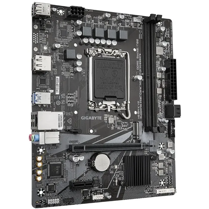 Gigabyte H610M K V2 DDR5 Carte mère Micro-ATX Intel H610 Socket LGA 1700 DDR5 PCIe 4.0 M.2 USB 3.2