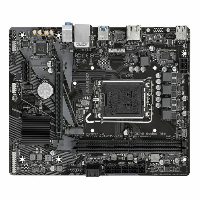 Gigabyte H610M K V2 DDR5 Micro ATX