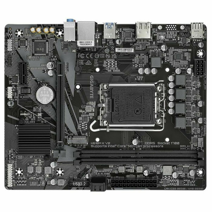 Gigabyte H610M K V2 DDR5 Micro ATX