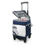 Real Madrid Sac de transport pour courses et pique-nique avec roues, dimensions 34x27.9x35.1cm en polyester 600D