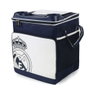 Real Madrid Sac de transport pour courses et pique-nique avec roues, dimensions 34x27.9x35.1cm en polyester 600D