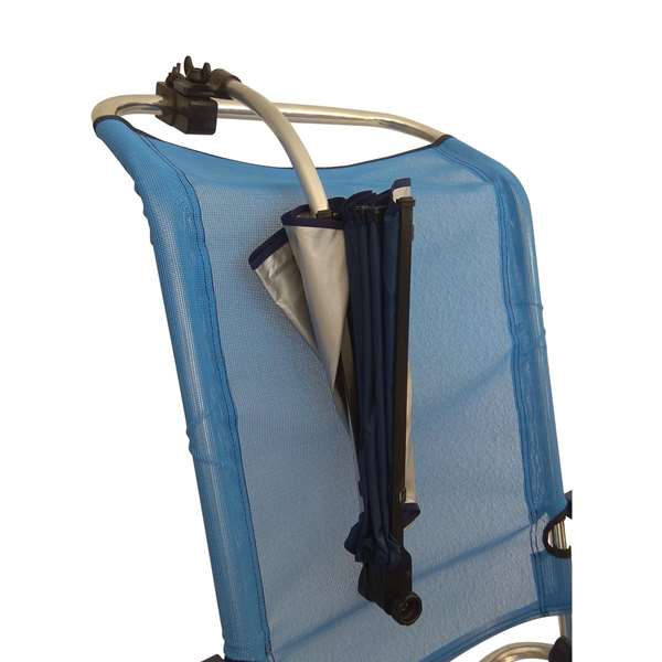Soportes Plásticos Ombrelle en éventail pour chaise, Bleu