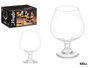 Vivalto Copa à Liqueur 500 ml en Verre Transparent 10x15x10 cm (Set de 24)