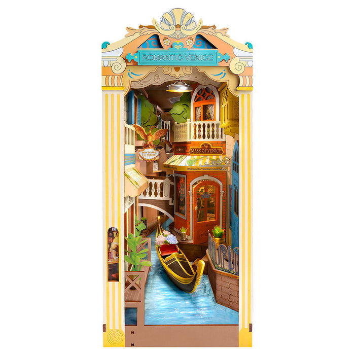 ROBOTIME Maqueta La Romantica Venecia 110pzs ROBOTIME Maqueta La Romantica Venecia 110pzs