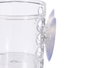 Berilo Porte-gel petit avec ventouse transparent 15.8 x 8.5 x 8 cm (Set de 24)