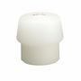 Embout de rechange en nylon pour marteau Halder Simplex 50 mm Blanc