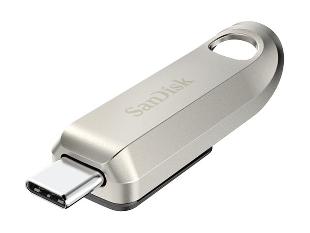 SanDisk Ultra Luxe SDCZ75-512G-G46 512 Go USB Type-C Argent SanDisk Ultra Luxe SDCZ75-512G-G46 512 Go USB Type-C Argent