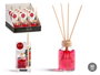 Acorde Mikado 50 ml avec bâtonnets fruits rouges 7 x 17 x 5 cm (Set de 12)
