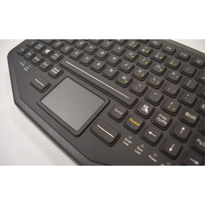 Clavier Gamber Johnson 7300-0113 Noir Espagnol Qwerty