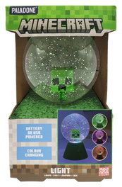 Paladone Products Minecraft Lampe LED Glitter Ball