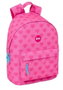 Safta Sac à dos pour ordinateur portable 14,1" Barbie "Coeurs" - 31x41x16 cm - Âge minimum recommandé 3 ans