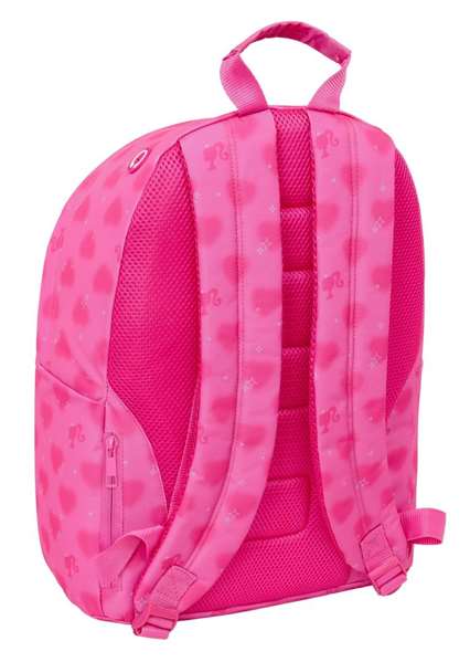 Safta Sac à dos pour ordinateur portable 14,1" Barbie "Coeurs" - 31x41x16 cm - Âge minimum recommandé 3 ans Safta Sac à dos pour ordinateur portable 14,1" Barbie "Coeurs" - 31x41x16 cm - Âge minimum recommandé 3 ans