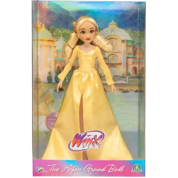 Winx WNX705 Poupée Stella Tenue de Bal Alfea - 26 cm - Articulée - À partir de 3 ans Winx WNX705 Poupée Stella Tenue de Bal Alfea - 26 cm - Articulée - À partir de 3 ans