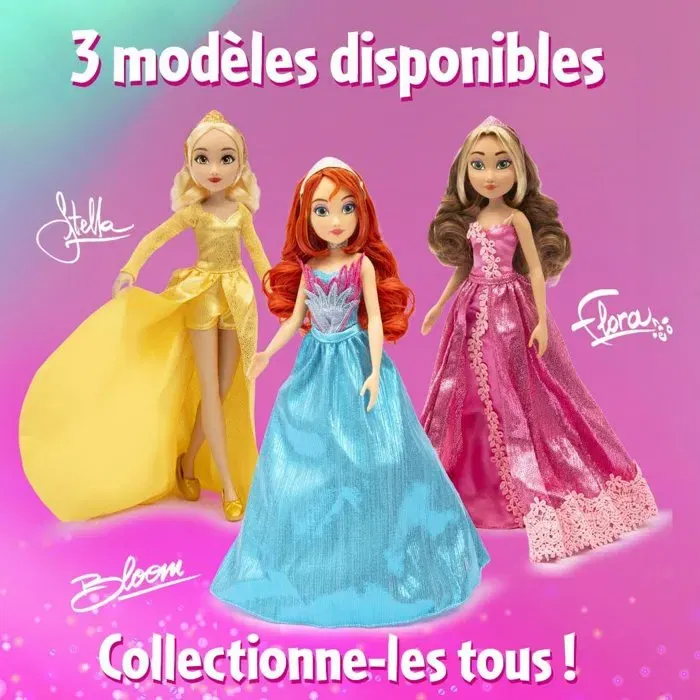 Winx WNX705 Poupée Stella Tenue de Bal Alfea - 26 cm - Articulée - À partir de 3 ans Winx WNX705 Poupée Stella Tenue de Bal Alfea - 26 cm - Articulée - À partir de 3 ans
