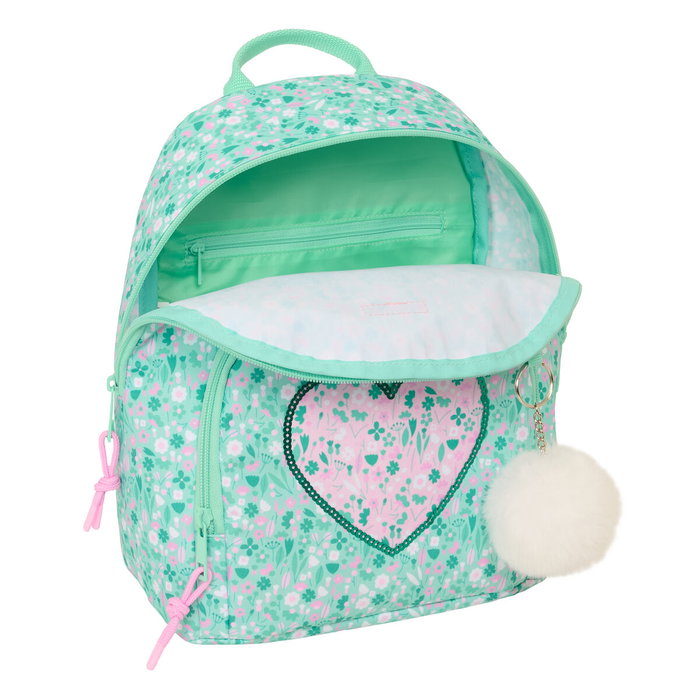 Sac à dos Casual Safta Cuore Menthe 25 x 30 x 13 cm Mini Sac à dos Casual Safta Cuore Menthe 25 x 30 x 13 cm Mini