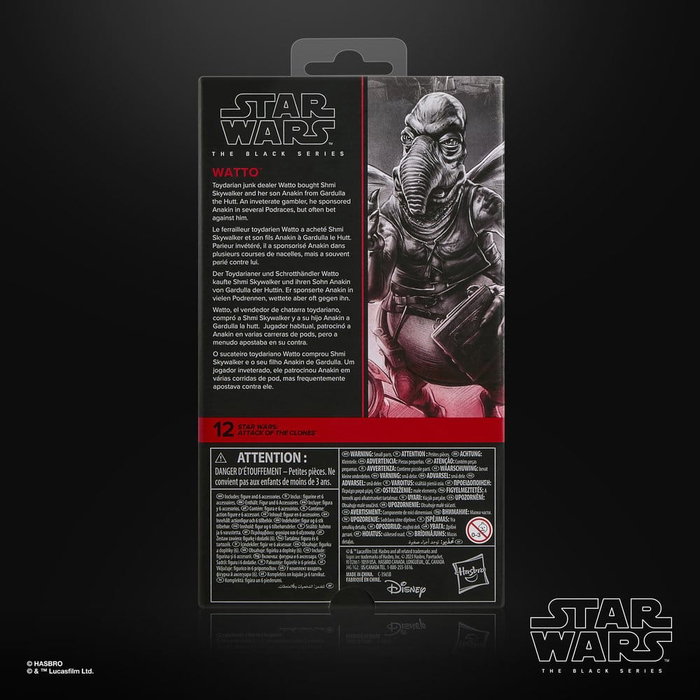 Hasbro Star Wars The Black Series Watto - L'Attaque des Clones