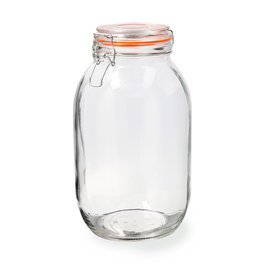 Quid Bocal Hermétique en Verre New Canette 3 L Fermeture Étanche