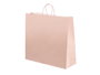Pincello Sac en Papier Rose Pâle Grand 46 x 49 cm (Set de 100)
