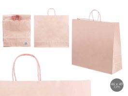 PINCELLO Sac de papier Rosa palo 46x49cm