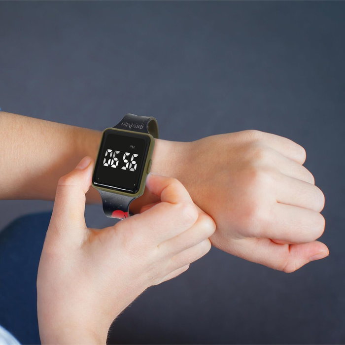 Montre intelligente Lexibook Bleu Noir Plastique