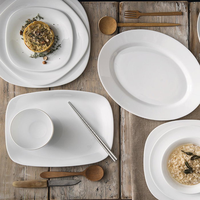 Fuente Rectangular Opal Parma Bormioli Rocco 18x21 cm Fuente Rectangular Opal Parma Bormioli Rocco 18x21 cm