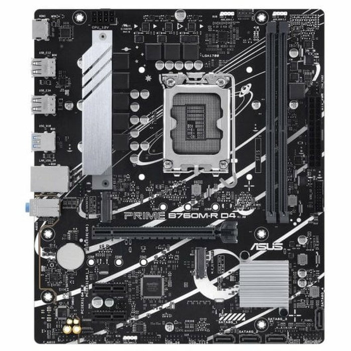Asus PRIME B760M-R D4 Intel B760 LGA 1700 micro ATX Asus PRIME B760M-R D4 Intel B760 LGA 1700 micro ATX
