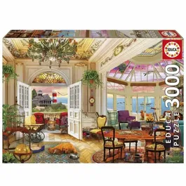 Educa Puzzle Vie en Bord de Mer 3000 pièces 120x85 cm pour adultes à partir de 15 ans