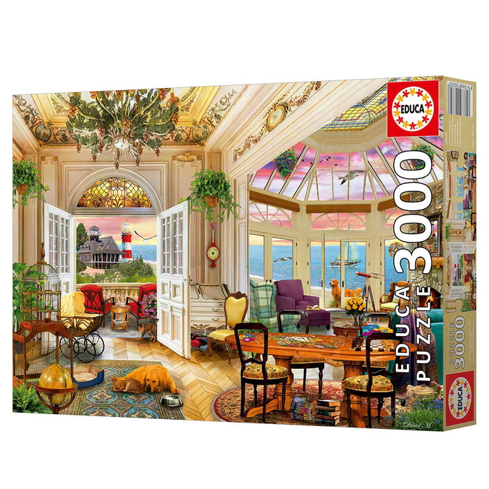 Educa Puzzle 3000 Pièces Vie Sur La Côte 20332 pour Adultes 120x85 cm Educa Puzzle 3000 Pièces Vie Sur La Côte 20332 pour Adultes 120x85 cm