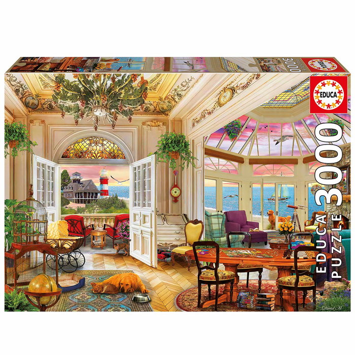 Educa Puzzle 3000 Pièces Vie Sur La Côte 20332 pour Adultes 120x85 cm Educa Puzzle 3000 Pièces Vie Sur La Côte 20332 pour Adultes 120x85 cm