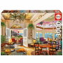 Educa Puzzle 3000 Pièces Vie Sur La Côte 20332 pour Adultes 120x85 cm