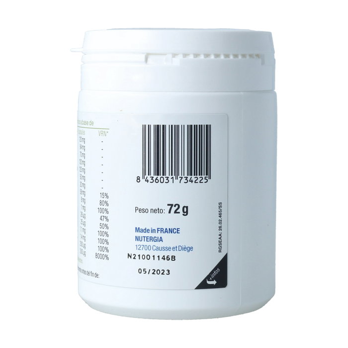 NUTERGIA ERGYLIVER Complex 120 capsules