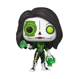 Funko Pop DC Halloween Calaveras Mexicanas Linterna Verde