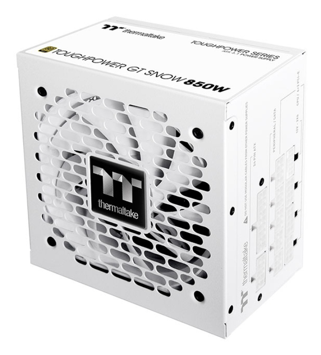Thermaltake Toughpower GT 850W 80+ Gold Alimentation Modulaire Blanche ATX 3.1 Thermaltake Toughpower GT 850W 80+ Gold Alimentation Modulaire Blanche ATX 3.1