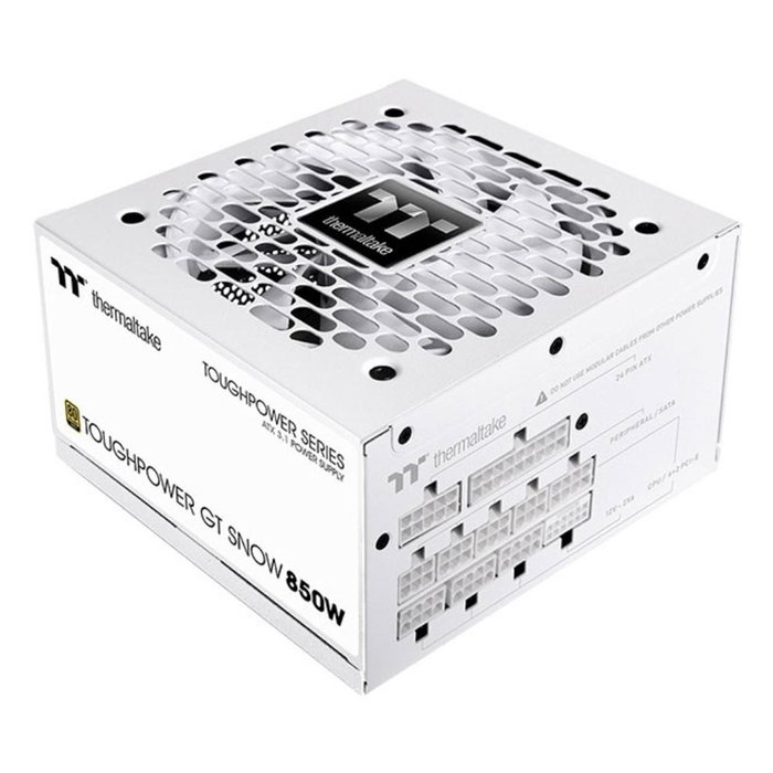 Thermaltake Toughpower GT 850W 80+ Gold Alimentation Modulaire Blanche ATX 3.1 Thermaltake Toughpower GT 850W 80+ Gold Alimentation Modulaire Blanche ATX 3.1