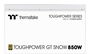 Thermaltake Toughpower GT 850W 80+ Gold Alimentation Modulaire Blanche ATX 3.1