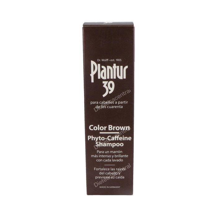 Plantur 39 Shampoing Anti-chute pour Cheveux Bruns 250 ml Plantur 39 Shampoing Anti-chute pour Cheveux Bruns 250 ml