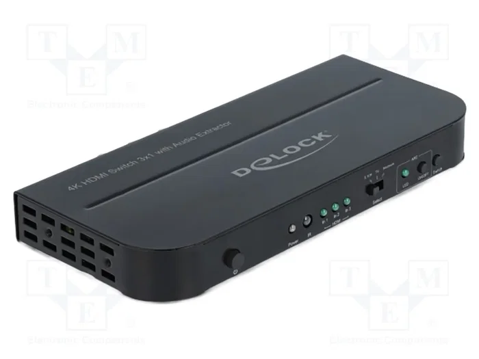 DELOCK Commutateur HDMI 2.0 High Speed Noir DELOCK Commutateur HDMI 2.0 High Speed Noir