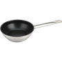 Baumalu Lot de 3 poêles Gastronomie en acier inoxydable (20, 24 et 28 cm)