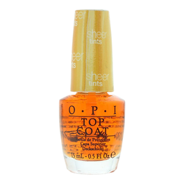 OPI Vernis à Ongles Couche de Finition - Je ne suis jamais embarrassé - 15 ml - Laque pour ongles